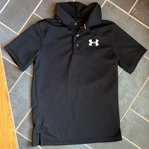 Boys Under Armour collar shirt